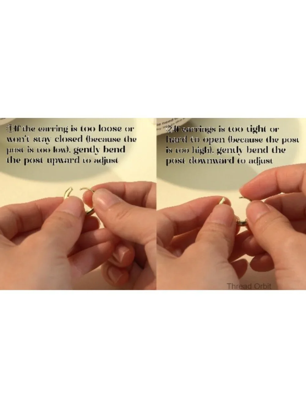 3 Pairs Small 14K Gold Plated Hoop Earrings Set Hypoallergenic Huggie Earrings